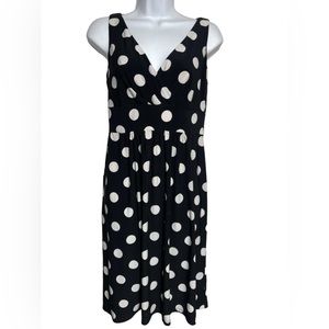 Chaps size‎ small super cute polka dot summer dress
